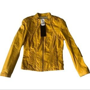 Danier Dandelion Leather Jacket